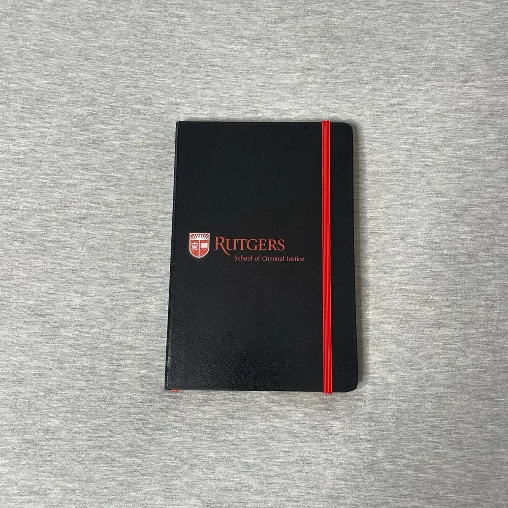 Rutgers University School of Criminal Justice Journal Notepad Book